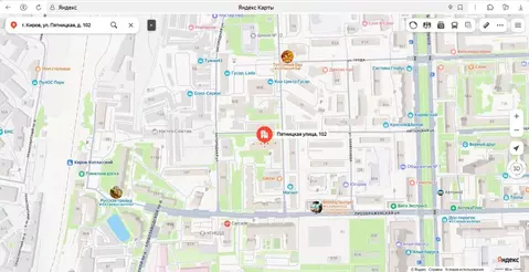 Свободной планировки кв. Кировская область, Киров ул. Пятницкая, 102 ...