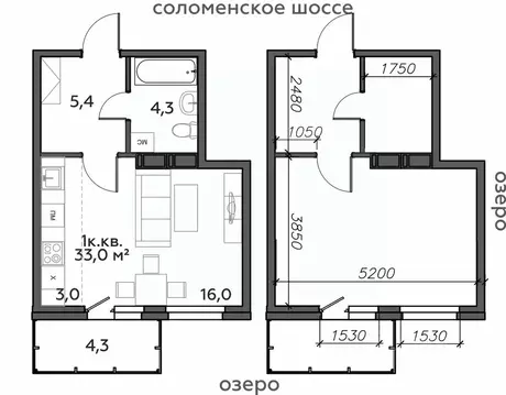 1-к кв. Карелия, Петрозаводск Район Северная промзона, Вороний Наволок ...