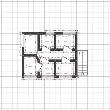 Дом в Белгородская область, Валуйки Федеративная ул., 51 (44 м)