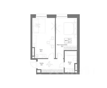 1-к кв. Татарстан, Казань Резиденция на Сары Садыковой жилой комплекс ...