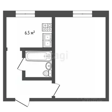 1-к кв. Мордовия, с. Лямбирь ул. Ленина, 65 (33.2 м)