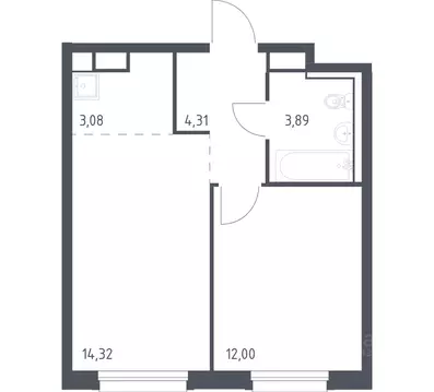 1-к кв. Ленинградская область, Мурино Всеволожский район, Новые ...