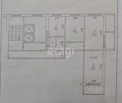 3-к кв. Пермский край, Пермь Парковый просп., 12 (67.3 м)