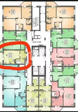 Квартира-студия: Новосибирск, Гурьевская улица, 177/1 (28.8 м)