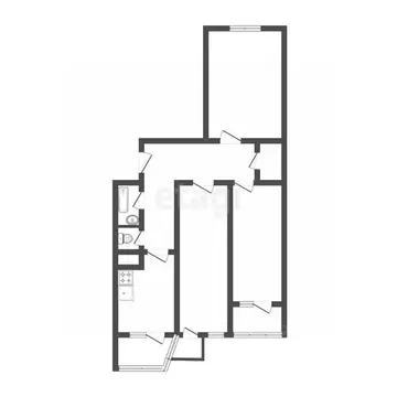 3-к кв. Белгородская область, Белгород ул. Шаландина, 5А (88.5 м)