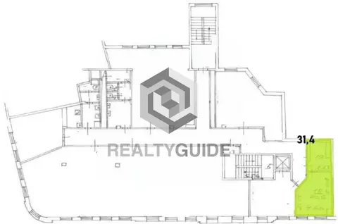 Офис в Москва Старая Басманная ул., 38/2С1 (31 м)