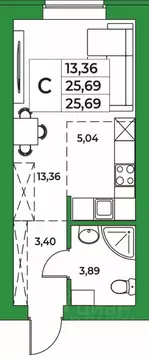 1-к кв. Башкортостан, Уфимский район, Зубовский сельсовет, с. Зубово ...