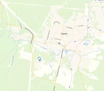 Участок в Свердловская область, Серов ул. Сиреневая, 11 (14.85 сот.)