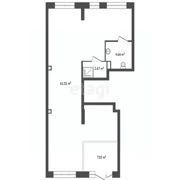 Помещение свободного назначения в Тюменская область, Тюмень Чаркова 72 ...