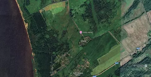 Участок в Псковская область, Гдов городское поселение, Озерки Чудские ...