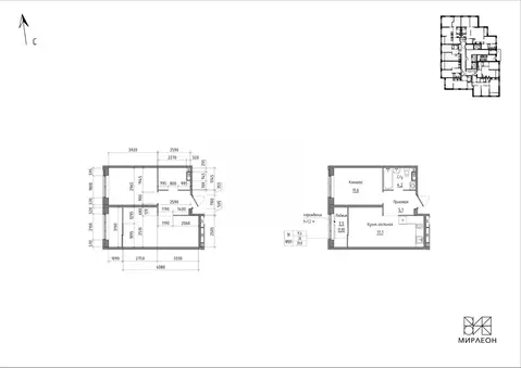 1-к кв. Свердловская область, Екатеринбург Вторчермет жилрайон, ул. ...