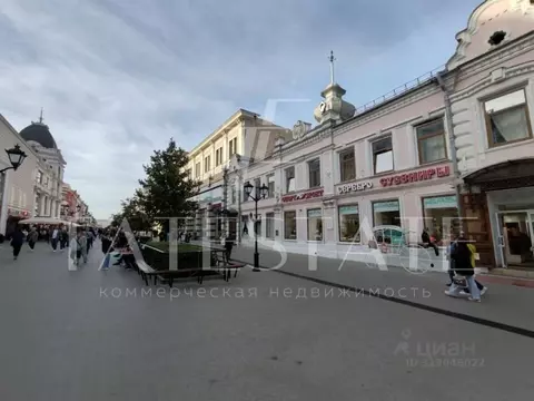 Помещение свободного назначения в Татарстан, Казань ул. Баумана, 15 ...