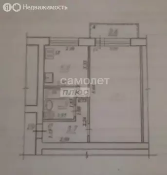 1-комнатная квартира: Самара, Пугачёвский тракт, 57 (32 м)