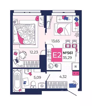1-к кв. Тульская область, Тула городской округ, с. Осиновая Гора По ...