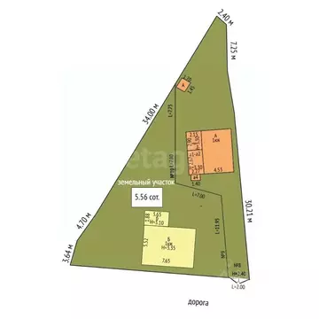Дом в Ростовская область, Ростов-на-Дону Краснопресненская ул. (40 м)