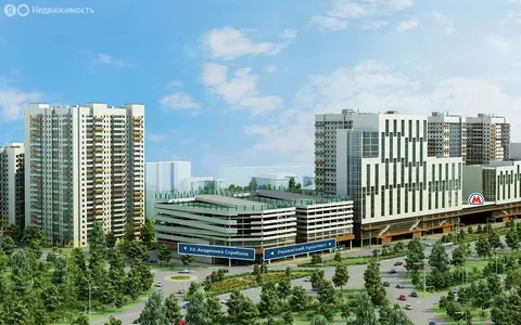 2-комнатная квартира: Москва, улица Академика Скрябина, 6 (56 м)