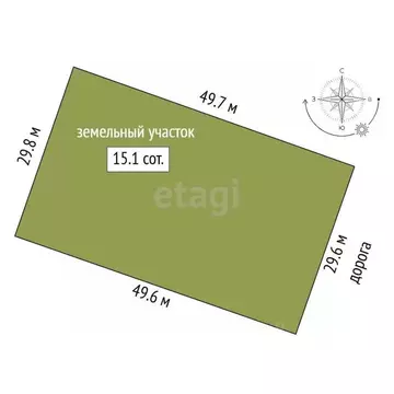 Участок в Костромская область, Красносельский район, Подольское с/пос, ...