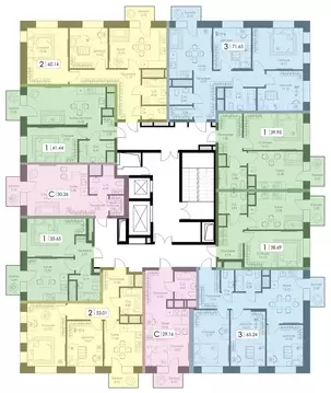 1-комнатная квартира: Нижний Новгород, 15-й квартал Канавинского ...