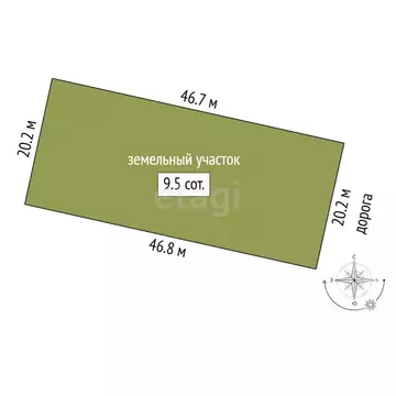 Дом в Заводоуковск, улица Константина Рокоссовского (97 м)