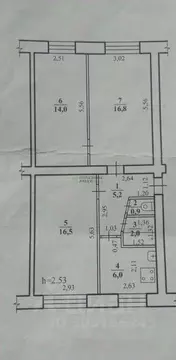 3-к кв. Забайкальский край, Чита ул. Ярославского, 40 (61.0 м)