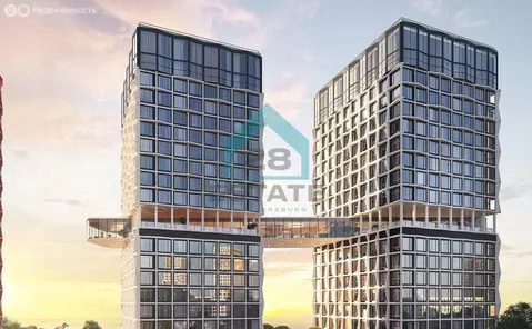 1-комнатная квартира: Санкт-Петербург, бульвар Головнина, 3к1 (43.33 ...