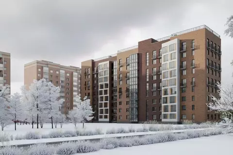 3-к кв. Ярославская область, Ярославль ул. Штрауса, 48 (72.01 м)