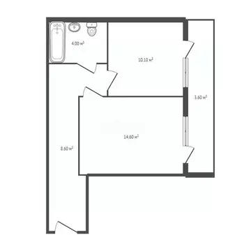 1-к кв. Брянская область, Брянск Литейная ул., 61 (37.3 м)