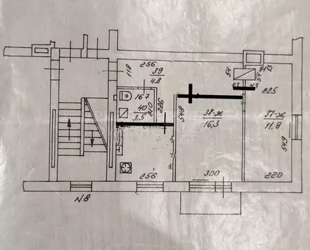 2-к кв. Калининградская область, Калининград Восточная ул., 6 (41.5 м)