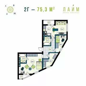 4-комнатная квартира: Владивосток, Первореченский район, микрорайон ...