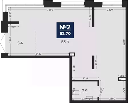 Помещение свободного назначения в Тюменская область, Тюмень Тобольский ...