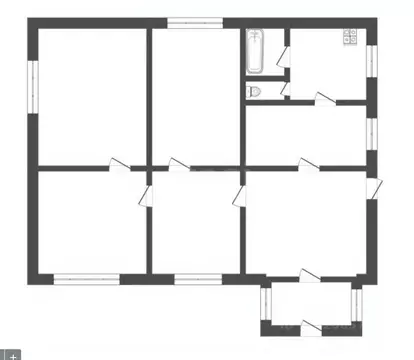 Дом в Воронежская область, Грибановский пгт ул. Комсомольская, 13 (89 ...