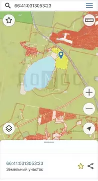 Участок в Свердловская область, Екатеринбург просп. Ленина (51013.0 ...