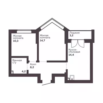2-к кв. Свердловская область, Екатеринбург Уралмаш жилрайон, Голос ...