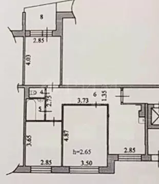 3-к кв. Пензенская область, Пенза просп. Строителей, 154 (64.0 м)