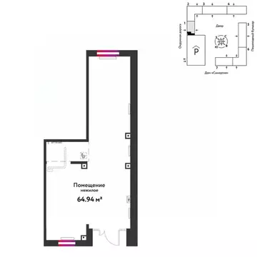 Торговая площадь в Тюменская область, Тюмень Интернациональная ул., ...