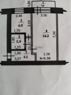 1-к кв. Башкортостан, Стерлитамак ул. Худайбердина, 123 (29.7 м)