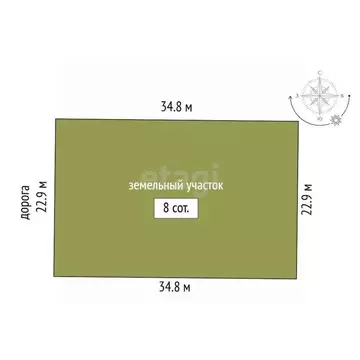 Участок в Башкортостан, Стерлитамакский район, Казадаевский сельсовет, ...