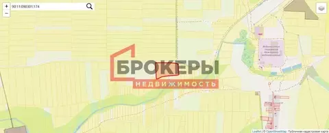 Участок в Крым, Сакский район, Ивановское с/пос, с. Жаворонки ул. ...