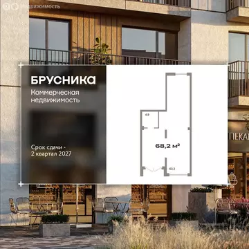 Помещение свободного назначения (68.2 м)