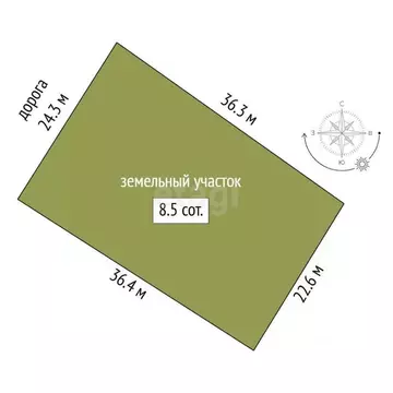 Участок в Башкортостан, Бирск городское поселение, с. Пономаревка ул. ...