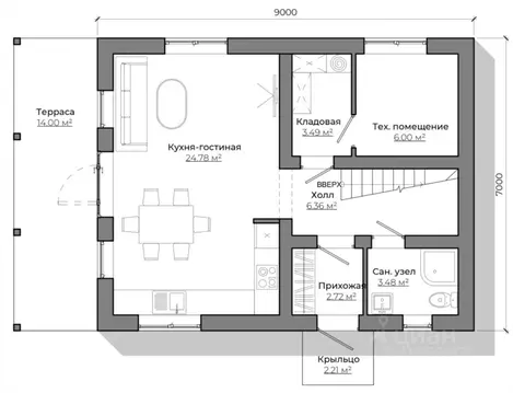 Дом в Владимирская область, Суздальский район, Селецкое муниципальное ...