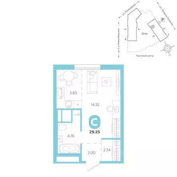 Студия Свердловская область, Екатеринбург ул. Патриса Лумумбы, 4А ...