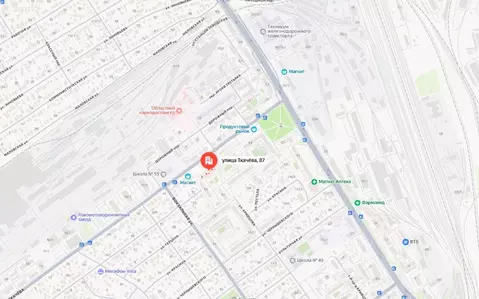 Свободной планировки кв. Оренбургская область, Оренбург ул. Ткачева, ...