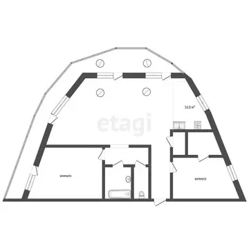 4-комнатная квартира: Гурзуф, улица Строителей, 3А (146 м)
