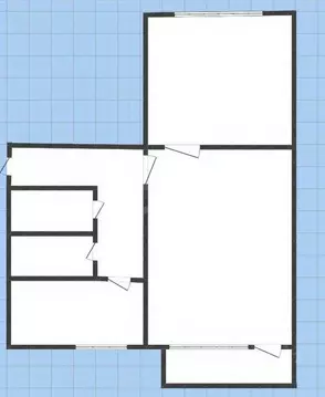 2-к кв. Курская область, Курск Курского завода тракторных запчастей ...