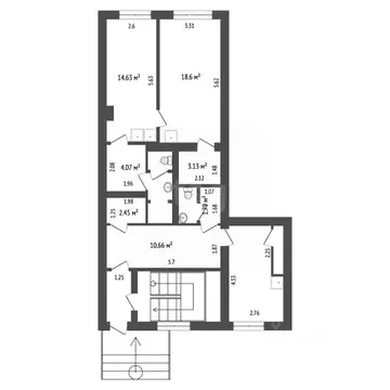 Офис в Московская область, Балашиха Комсомольская ул., 18 (76 м)