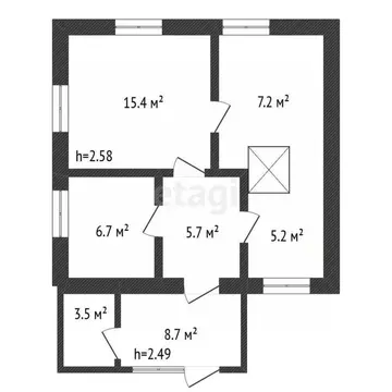 Дом в Амурская область, Ивановский муниципальный округ, с. Богородское ...