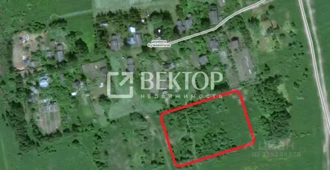 Участок в Ярославская область, Ярославский муниципальный округ, д. ...