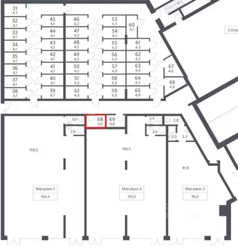 Склад в Новосибирская область, Новосибирск Красный просп., 236 (4 м)