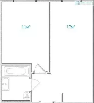 1-комнатная квартира: Мытищи, Ярославское шоссе, 120Бк3 (37 м)